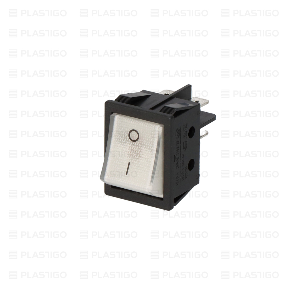 WYŁĄCZNIK Z DIODY KCD-4- 4 NÓŻKOWY