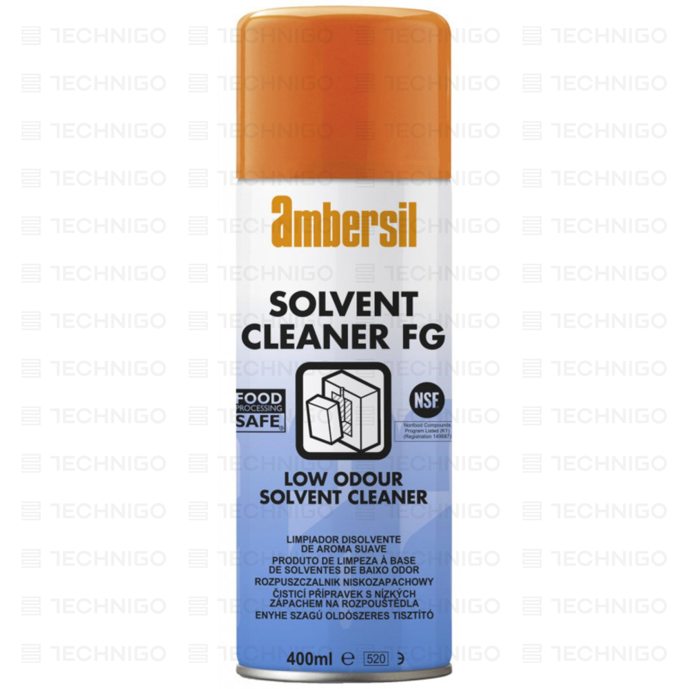MOCNY ROZPUSZCZALNIK ODTŁUSZCZAJĄCO ZMYWAJĄCY SOLVENT CLEANER FG / 400 ml
