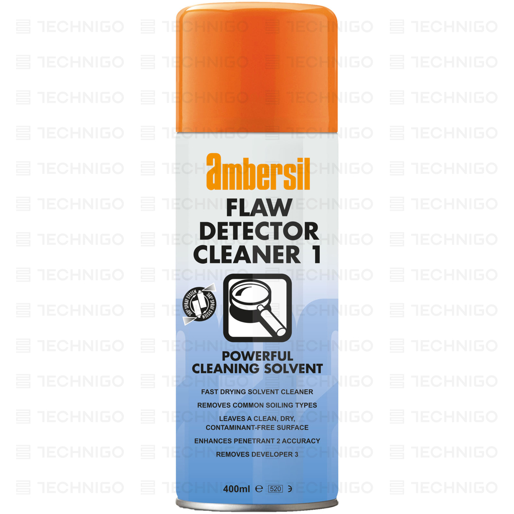 SZYBKOSCHNĄCY ZMYWACZ ROZPUSZCZALNIKOWY FLAW DETECTOR CLEANER 1 / 400 ml