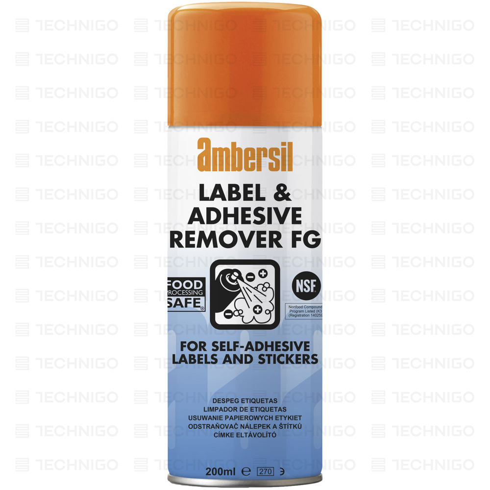 PREPARAT DO USUWANIA ETYKIET I KLEJU LABEL ADHESIVE REMOVER FG / 200 ml