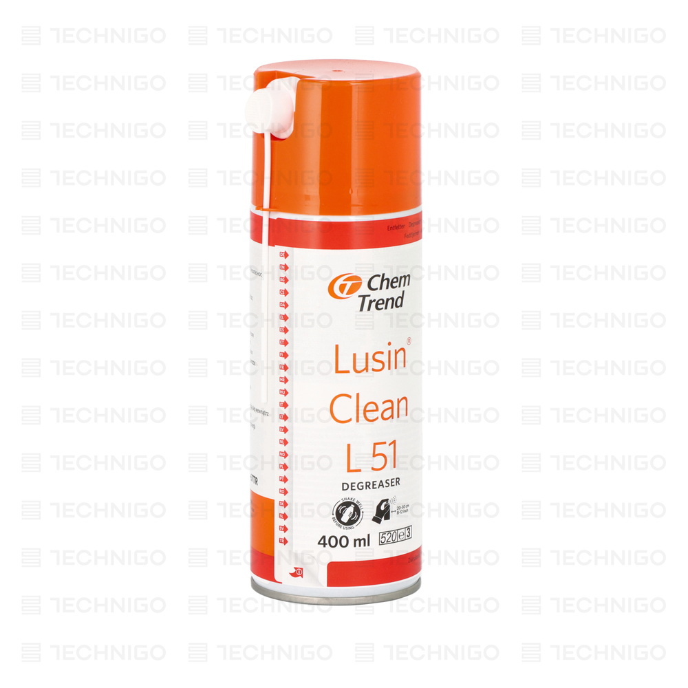 ODTŁUSZCZACZ NA BAZIE ORGANICZNYCH ROZPUSZCZALNIKÓW LUSIN CLEAN L 51 / 400 ml