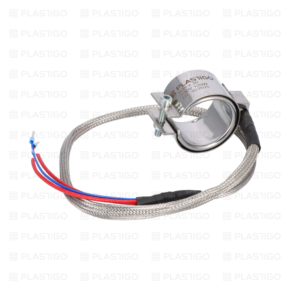 GRZAŁKA MIKANITOWA FI 35x30 230V 120W L=0,5M TERMOPARA J