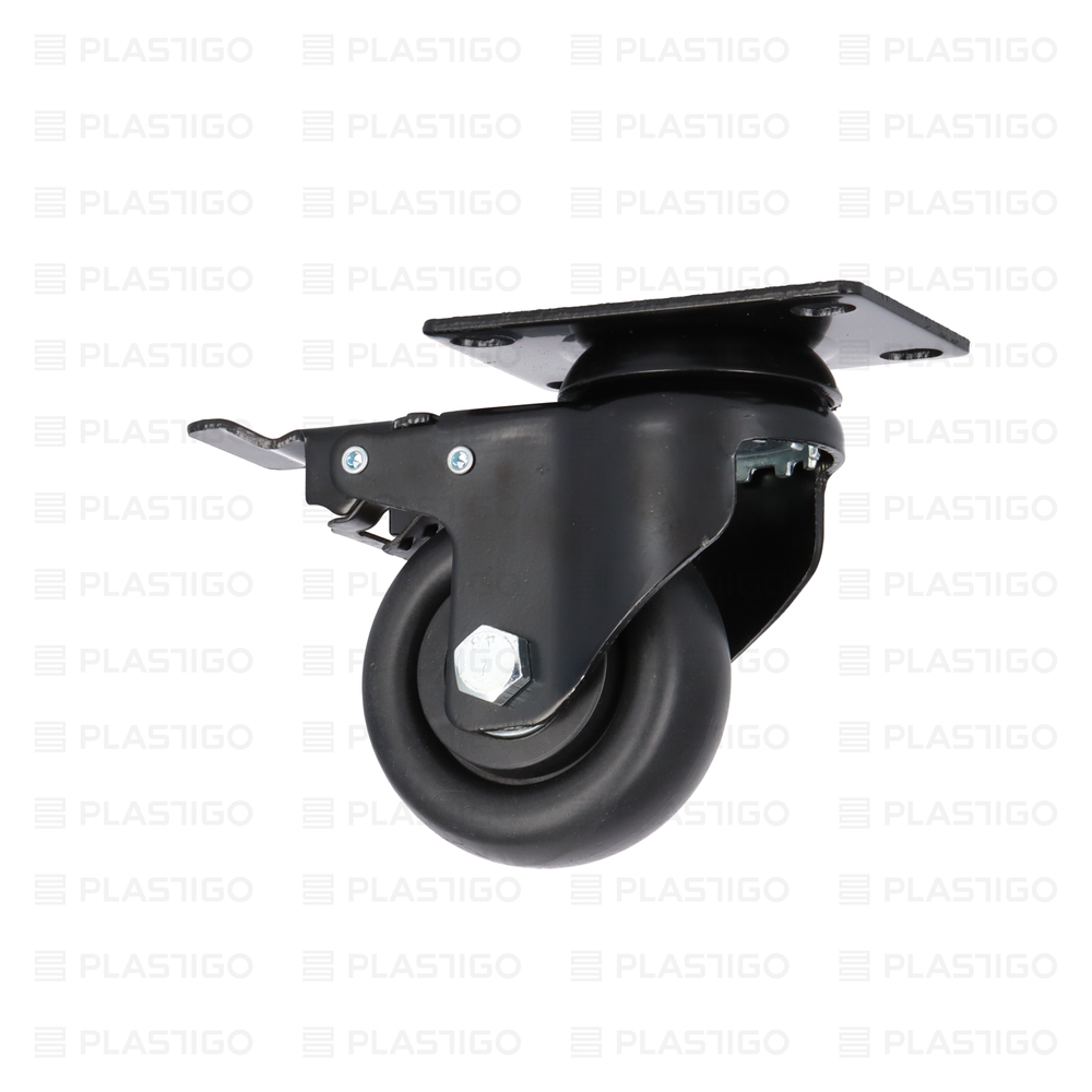 ROLKA 3" PPR SZEROKOŚĆ 32MM Z HAMULCEM  SG-16/20