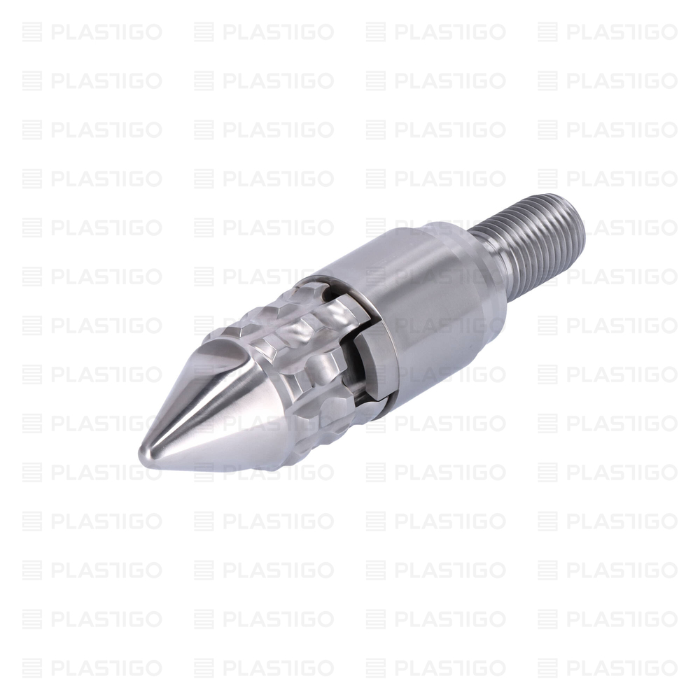 KOŃCÓWKA ŚLIMAKA fi 60 BS 260 Z ZAWOREM ZWROTNYM I TULEJKĄ