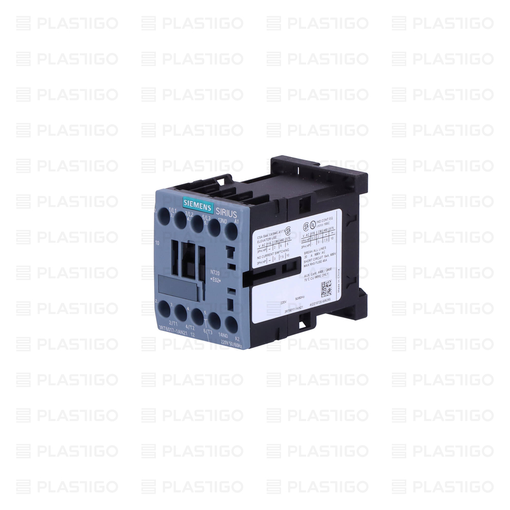 STYCZNIK SIEMENS SIRIUS 3RT6017-1AN21-220V 12A.