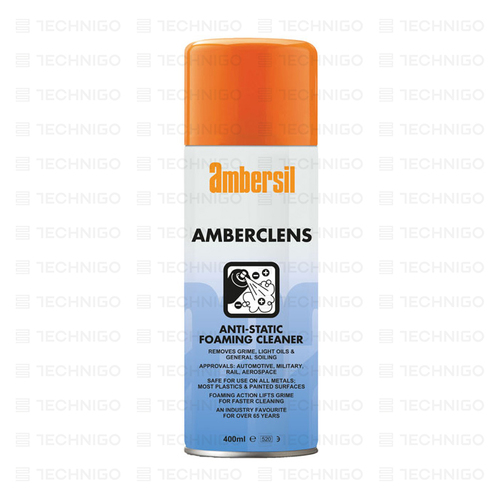 ANTYSTATYCZNA PIANKA CZYSZCZĄCA AMBERCLENS / 400 ml