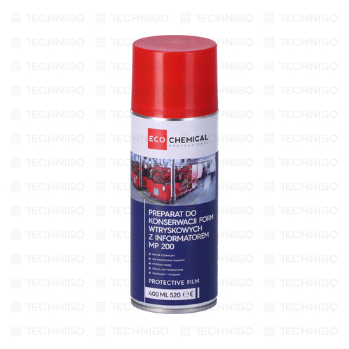 ŚRODEK DO KONSERWACJI FORM WTRYSKOWYCH Z INFORMATOREM MP-200 / 400 ml
