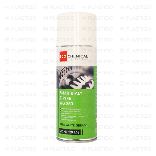 SMAR BIAŁY Z TEFLONEM WG-260 PTFE / 400 ml