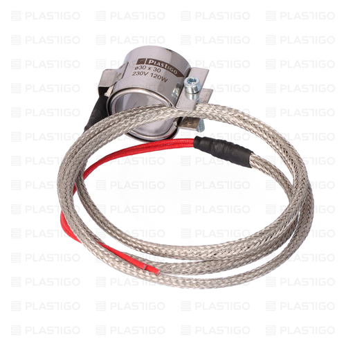 GRZAŁKA MIKANITOWA fi 30 x 30 120W 230V PRZEWÓD L=1M