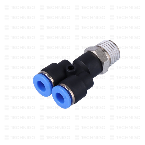 TRÓJNIK AUTO, GWINT ZEWNĘTRZNY 1/4'', WTYK 6 mm, HF/PX0602