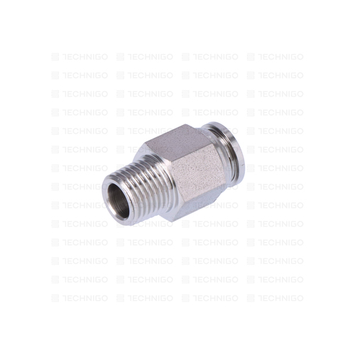 KOŃCÓWKA AUTO NIERDZEWNA, GWINT ZEWNĘTRZNY 1/4", WTYK 10 mm, HF/S-PC10-02