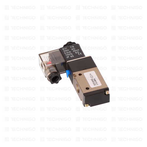 ELEKTROZAWÓR 3/2 GWINT 1/4'' Z 1 CEWKĄ 220V NO