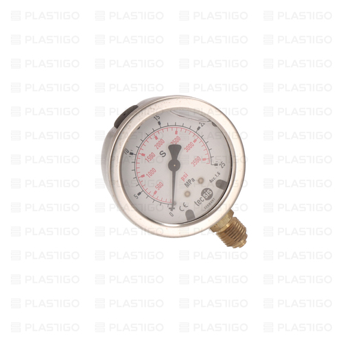 MANOMETR 25Mpa 1/4'' MONTAŻ PIONOWY