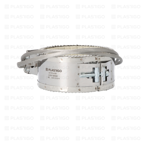 GRZAŁKA CERAMICZNA FI115X60 230V 600W PUSZKA PRZYŁĄCZENIOWA Z KOSTKĄ PRZEWÓD L=1M