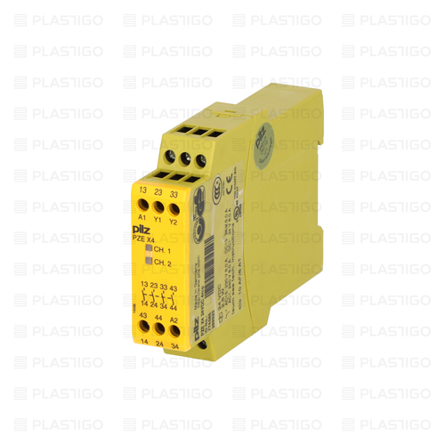 PRZEKAŹNIK PILZ PZE X4 24VDC 4n/o