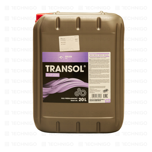PRZEMYSŁOWY OLEJ PRZEKŁADNIOWY TRANSOL CLP 220 / 20 L