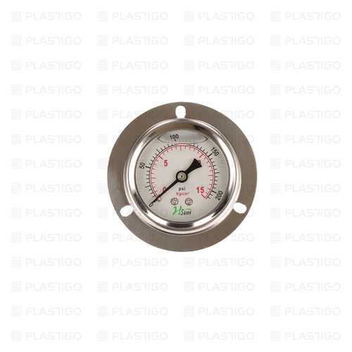 MANOMETR 15 BAR 220 PSI 1/4'' STM-910PW